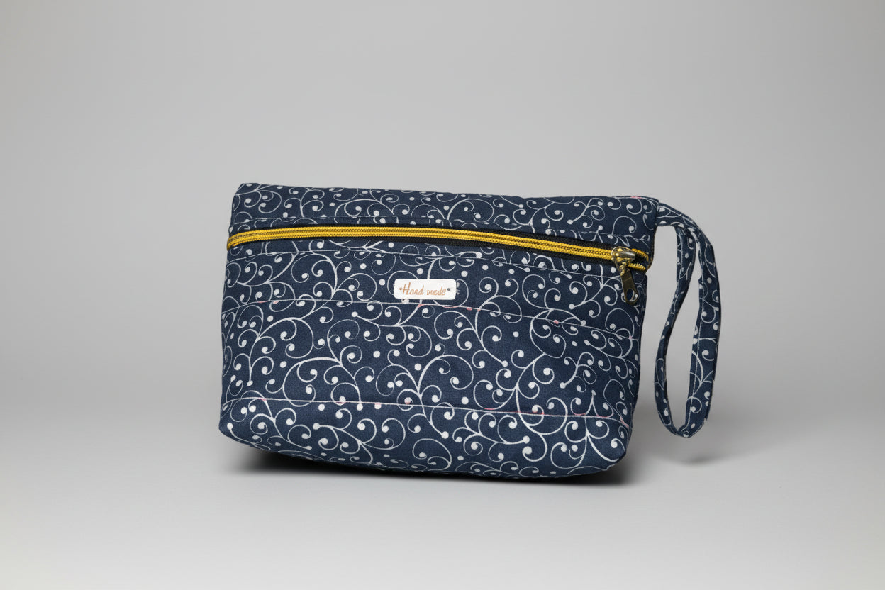 Trousse de toilette ou de maquillage en coton