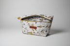Trousse de toilette ou de maquillage en coton
