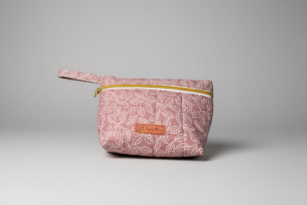 Trousse de toilette ou de maquillage en coton