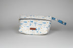 Grande trousse de toilette en coton wax.