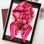 Écharpe Carrée Satin Doux