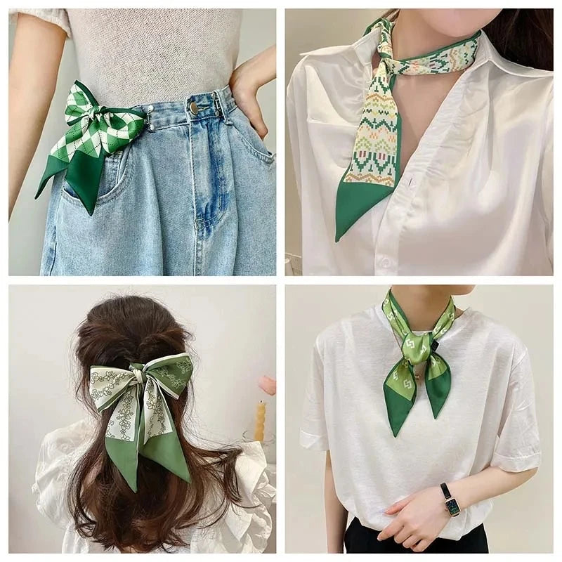 Foulards en Satin doux et Élégants