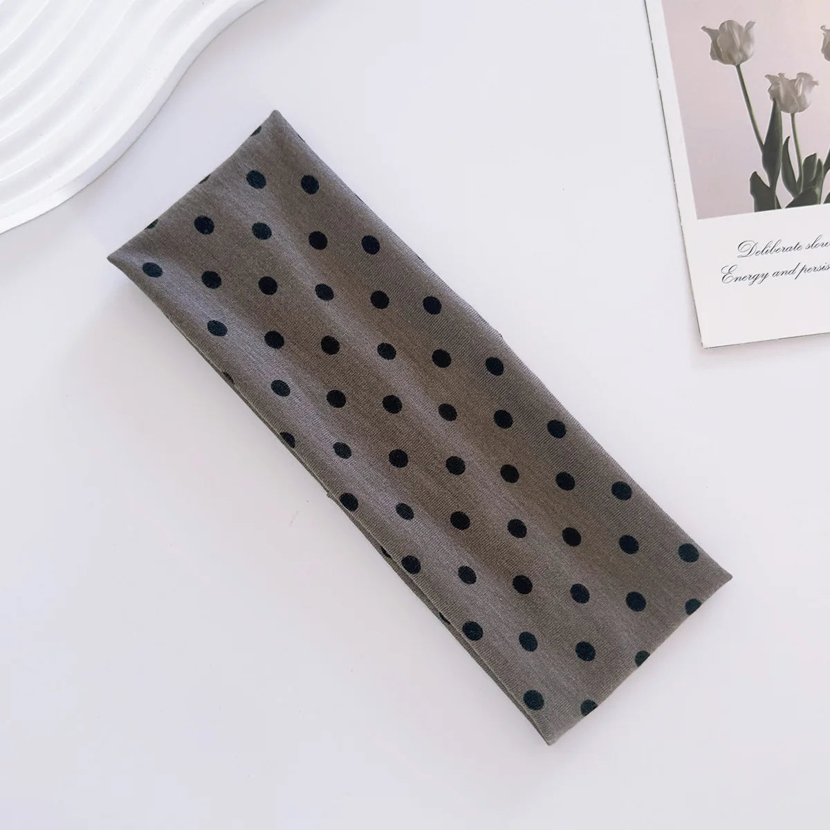 Bandeau chic à pois